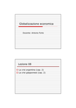 Globalizzazione economica