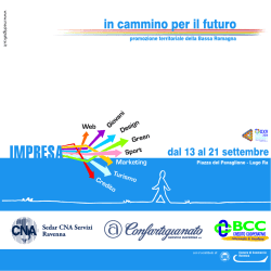 in_ cammino ger il futuro - Confartigianato Ravenna