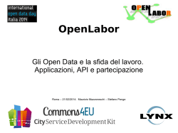 OpenLabor - Hackathon di Roma
