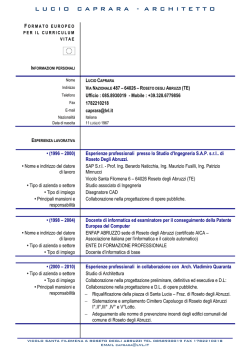 CV_formato_europeo_Lucio Caprara