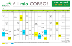 Palinsesto gennaio 2015