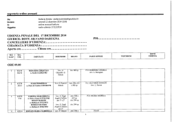 Da: Inviato: A: Oggetto: - Ordine Degli Avvocati di Belluno