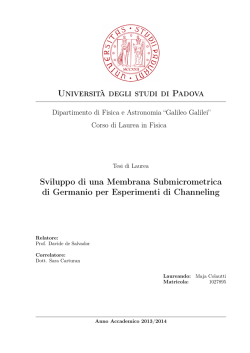 Documento PDF - Universit&agrave; degli Studi di Padova
