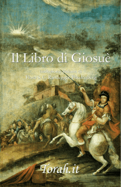 Il Libro di Giosu&egrave;