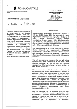 Determinazione Dirigenziale nr.2369 del 18/12
