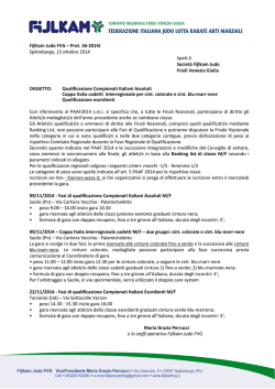 Fijlkam Judo FVG &ndash; Prot. 36-2014J Spilimbergo, 15