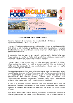 EXPO SICILIA FOOD 2014