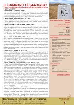 IL CAMMINO DI SANTIAGO - New Gate Tours Italia