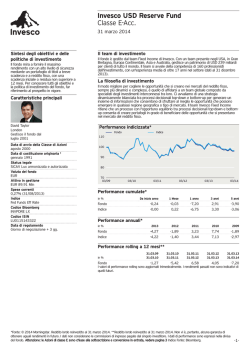 Invesco USD Reserve Fund Classe E-Acc.