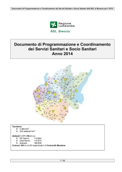 Documento di Programmazione e Coordinamento