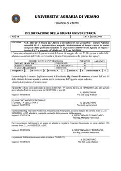 Delib. A.A. n°40 del 13 05 2014
