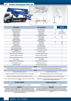 Double Pantograph GDX 28