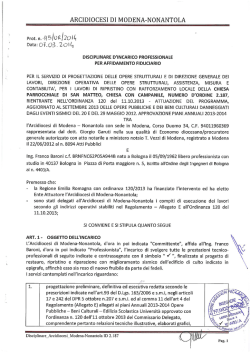 Disciplinare incarico ing Baroni intervento n 2187