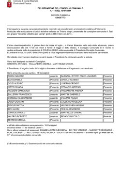 Delibera 114 del 10/07/2014