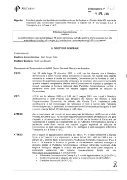 Delibera n. 422 del 04/04/2014