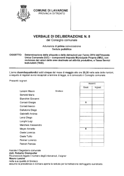 Download Documento (File "Delibera aliquote IMU e TASI 2014