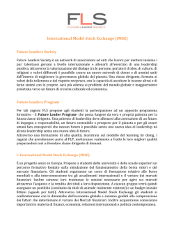 International Model Stock Exchange (IMSE)
