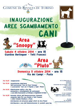 inaug aree cani_v6 - Comune di Rivalta di Torino