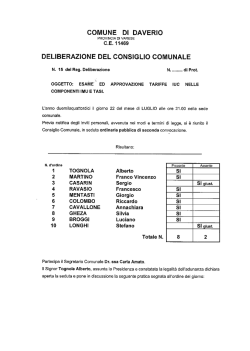 COMUNE DI DAVERIO