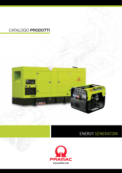 Catalogo Pramac PDF