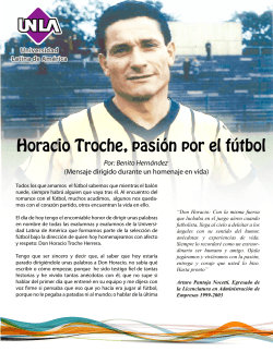 Don Horacio Troche - Universidad Latina de América