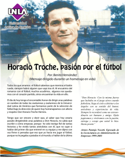 Don Horacio Troche - Universidad Latina de Am&eacute;rica