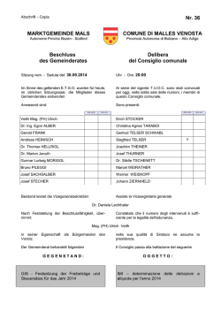 IMI - Gemeinde Mals