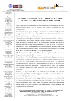 Descrizione e foto (pdf) - Centro Regionale Veneto Fibrosi Cistica