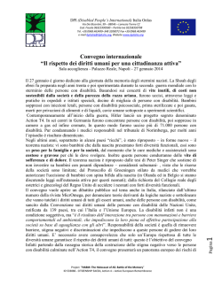 DPI PRESENTAZIONE CONVEGNO INTERNAZIONALE