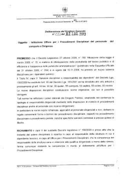 istituzione ufficio procedimenti disciplinari [file]