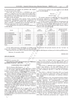 Decreto 26 settembre 2014