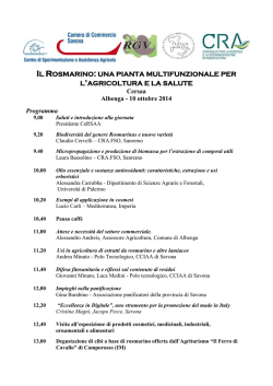 IL ROSMARINO: UNA PIANTA - Planta-Res