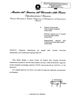 Consulte provinciali studentesche
