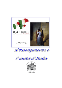 Il Risorgimento - Comune di Valdagno