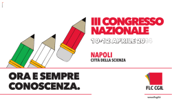 Programma 10, 11 e 12 aprile 2014