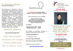 brochure - Mediamente - Centro Studi e Formazione Psicologi Reggini