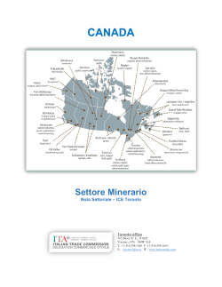 Canada - Settore Minerario (2014) (2646K)