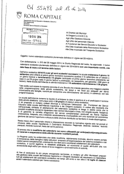 calendario scolastico 2014-2015