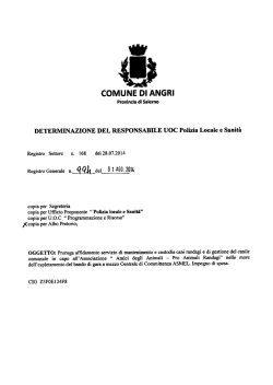 Determina n.994-2014-Proroga affidamento