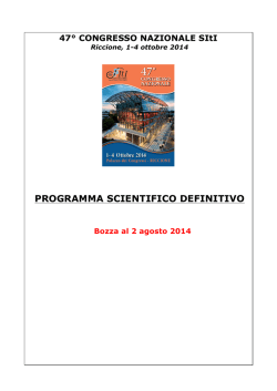 Programma avanzato 29 7