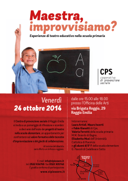 Locandina convegno Cps