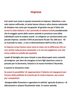 Imprese - michele spennato