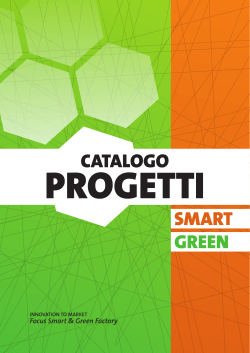 CATALOGO SMART GREEN - Polo di Innovazione ENERMHY