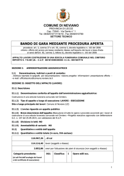 Documentazione - Regione Puglia