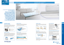 I climatizzatori Pavimento-Soffitto, Soffitto Inverter di Fuji Electric