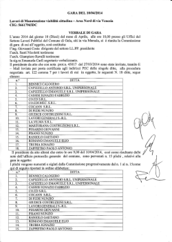 Documenti allegati