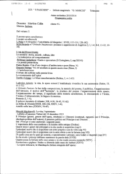 ITALIANO 4L - CIDIN - ISIS Paschini Marchi