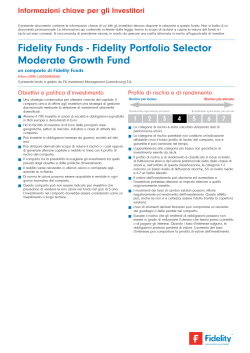 Fidelity Funds - Fidelity Portfolio Selector Moderate Growth Fund