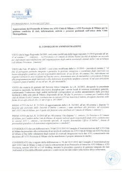 delibera 24 del 22 luglio 2014