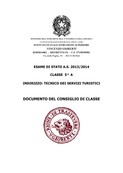 5A S.C. DOCUMENTO 15 MAGGIO 2014 - Isis